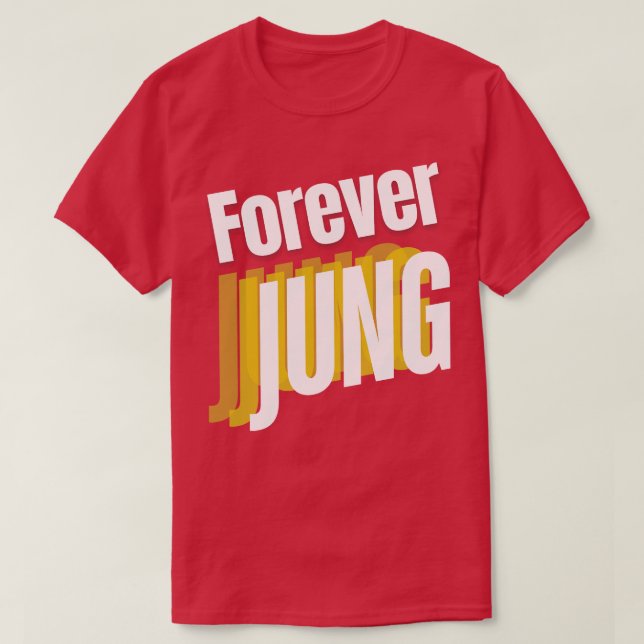 Forever Jung T Shirt (Design framsida)