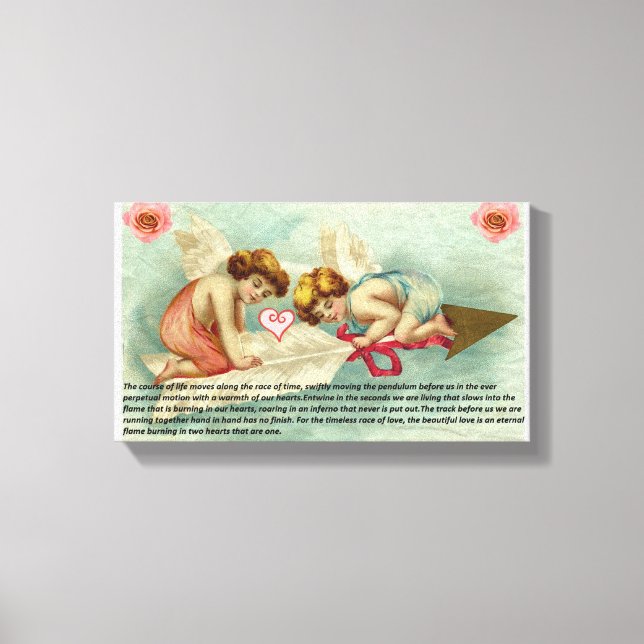Forever love canvastryck (Framsida)