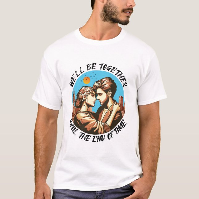 Forever love Manar White T Shirt (Framsida)