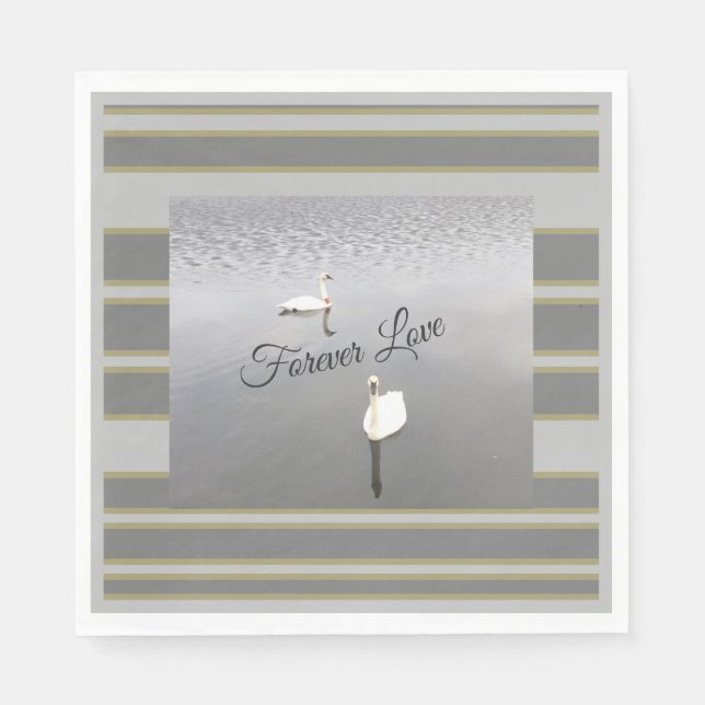 Forever love pappersservett (Framsidan)