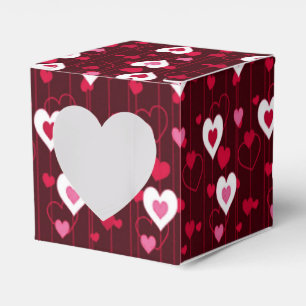 Forever love Red Hearts Presentaskar