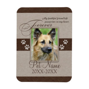 Forever Loved Pet Sympathy Magnet