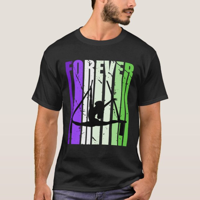 Forever Luft Dancer Söt Inspiring Aerialist Coac T Shirt (Framsida)