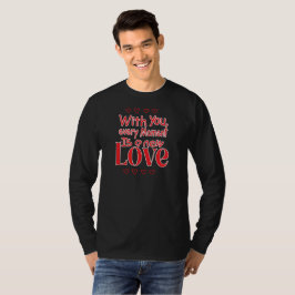 Forever New Love Romantic Quote T Shirt