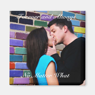 Forever och Always bild-magnet Magnet