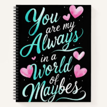 Forever Ord" Romantic Quote