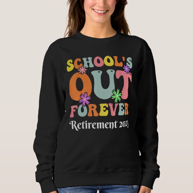 Forever Retirement Teacher Gift Retirement 2023 T Shirt (Framsida)