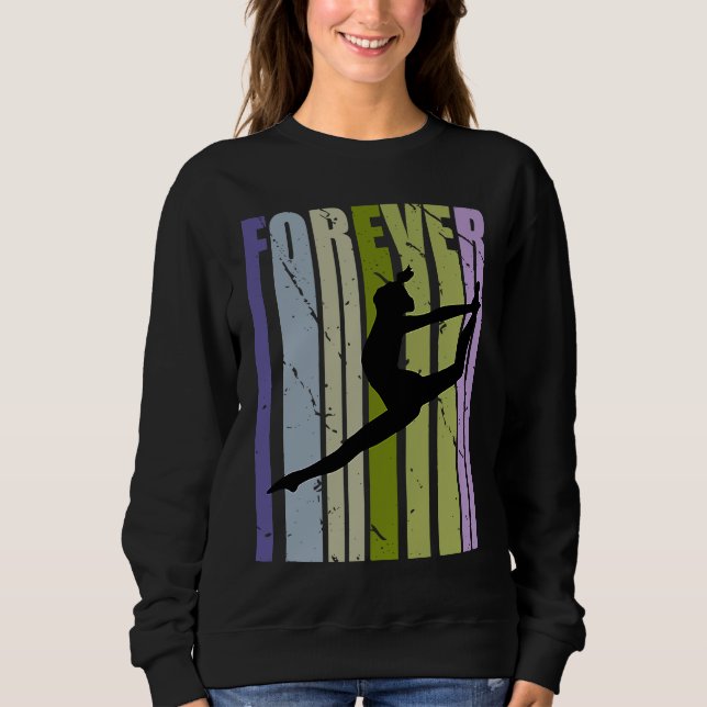 Forever Retro Dance Motivational Inspiring Cute Co T Shirt (Framsida)