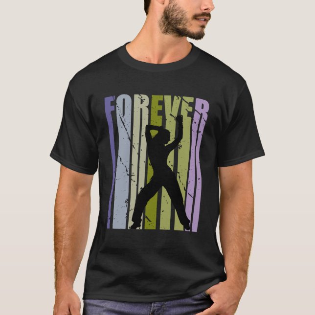 Forever Retro Dance Motivational Inspiring Cute Co T Shirt (Framsida)