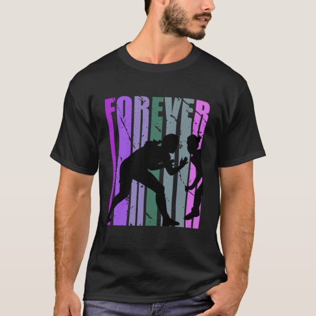 Forever Retro Wrestling Pretty Wrestler Coach Comp T Shirt (Framsida)