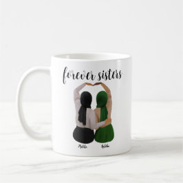 Forever Sisters Personlig Hijabi Gift Kaffemugg