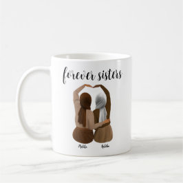 Forever Sisters Personlig Hijabi Gift Kaffemugg