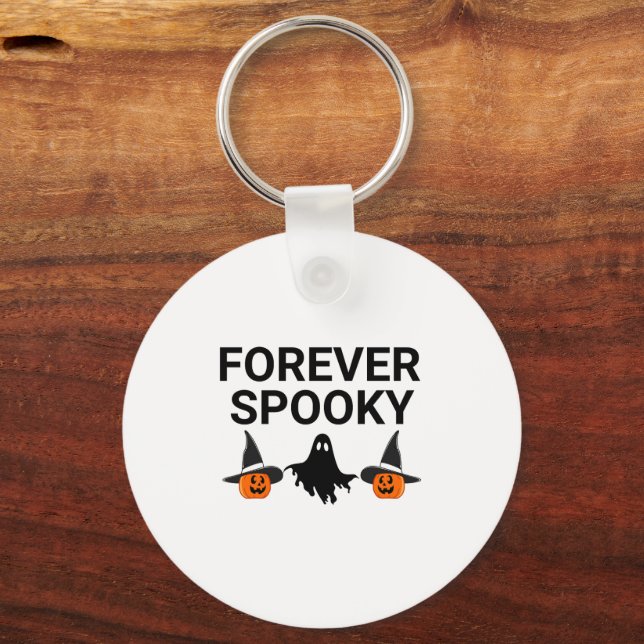 Forever Spooky Keychain Nyckelring (Framsida)