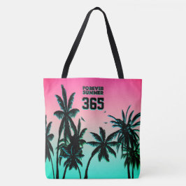 Forever Summer 365 Rosa Flamingo Ice Sherbet Tygkasse