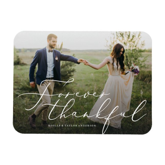 Forever Thankfull Tack Magnet (Horisontell)