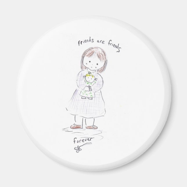 Forever Vänner Magnet (Framsidan)