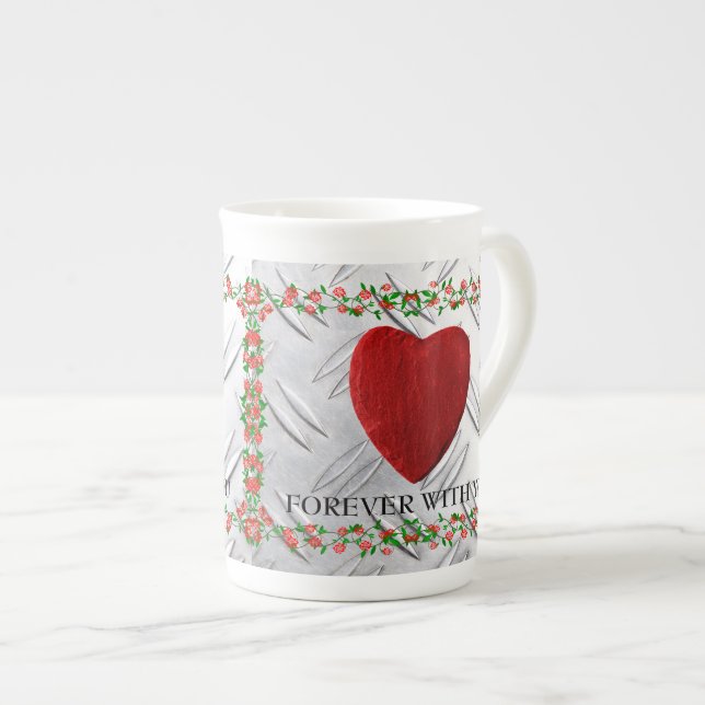 Forever with you benporslin mugg (Framsida höger)