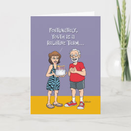 "Forever Young" 65e Birthday Kort