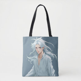 Forever Young Anime Art Tote Bag Tygkasse