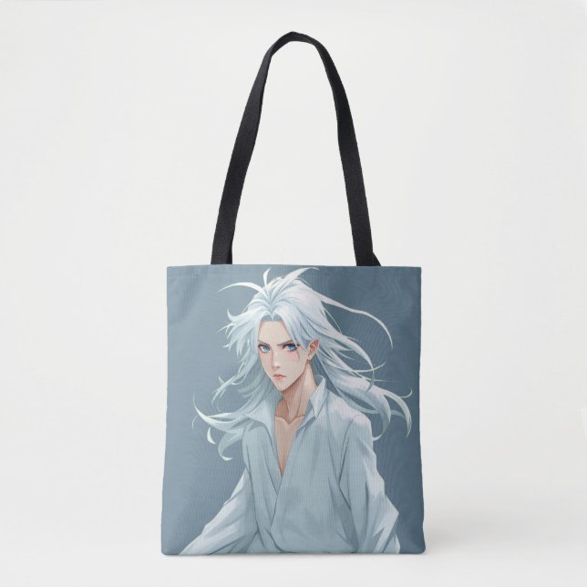 Forever Young Anime Art Tote Bag Tygkasse (Framsida)