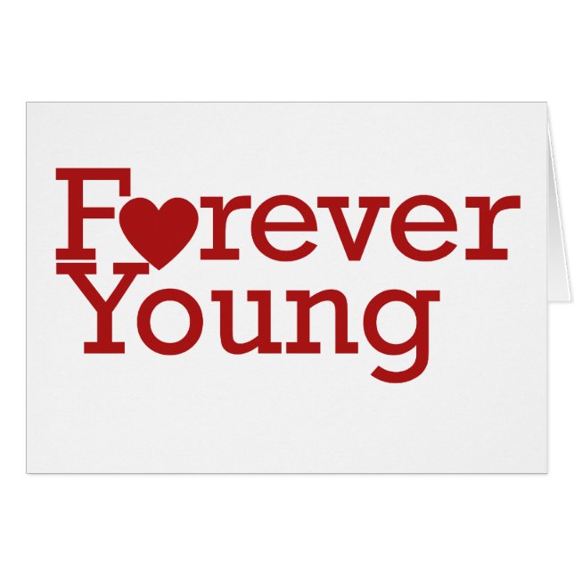 Forever Young OBS Kort (Framsidan Horizontal)