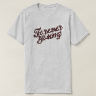 Forever Young Retro 80s Graphic Pop Culture Tee