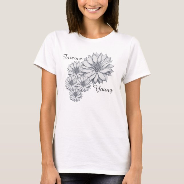Forever Young T Shirt (Framsida)