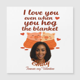 'Forever Your Valentine' personalizedMagnetic Card