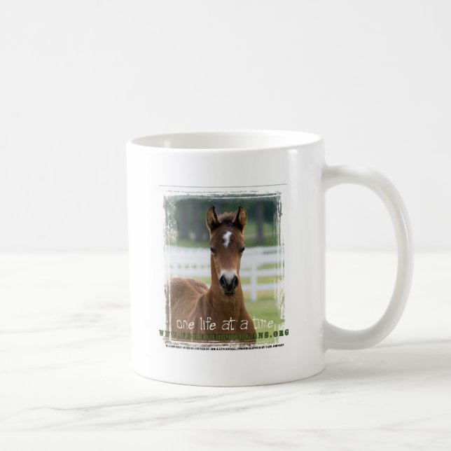 ForeverMorgans ett föl för liv i sänder Kaffemugg (Höger)