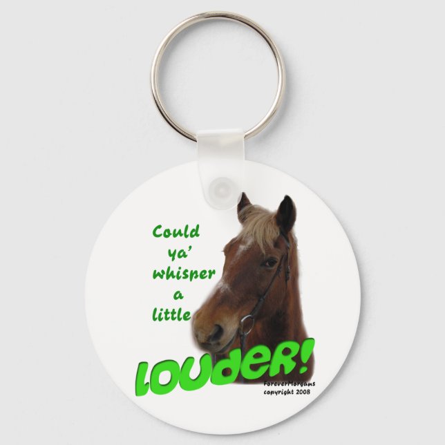 ForeverMorgFunny Horse Whisperer Nyckelring (Framsida)