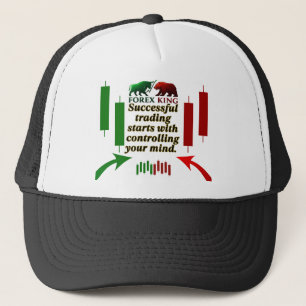 Forex Kung Trading Motivation Cap - Bull and Bear Keps