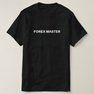 Forex Master Forex Trader Manar Black T-Shirt
