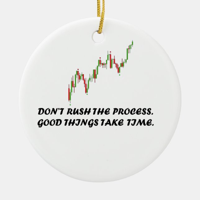 Forex Mentality Ceramic Ornament (Framsidan)