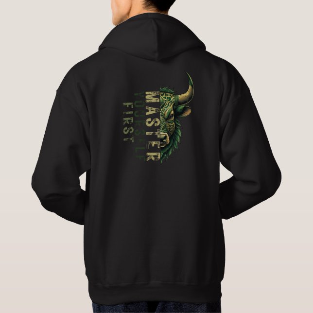 Forex mindset | Motivering | Bullmarknaden Hoodie (Baksida)