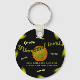 Forex, Money, Fibonacci-nummer Nyckelring