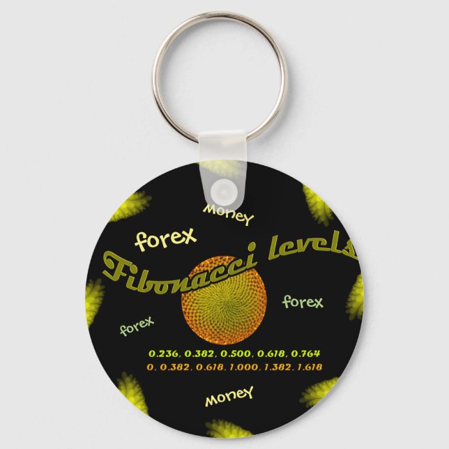 Forex, Money, Fibonacci-nummer Nyckelring (Framsida)