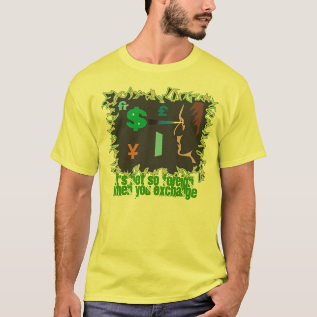 FOREX ÖGA OM PENGARNA TEE SHIRT (Framsida)