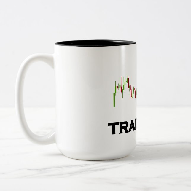 Forex Trade Me Två-Tonad Mugg (Vänster)