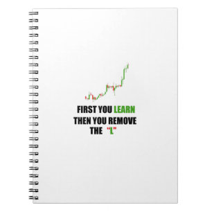 Forex Trader-tänkeset Spiral-fotopatbok Anteckningsbok
