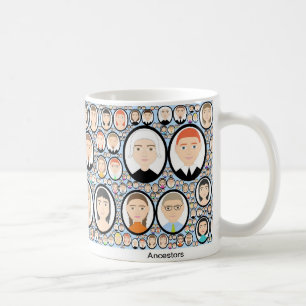 förfäder kaffemugg