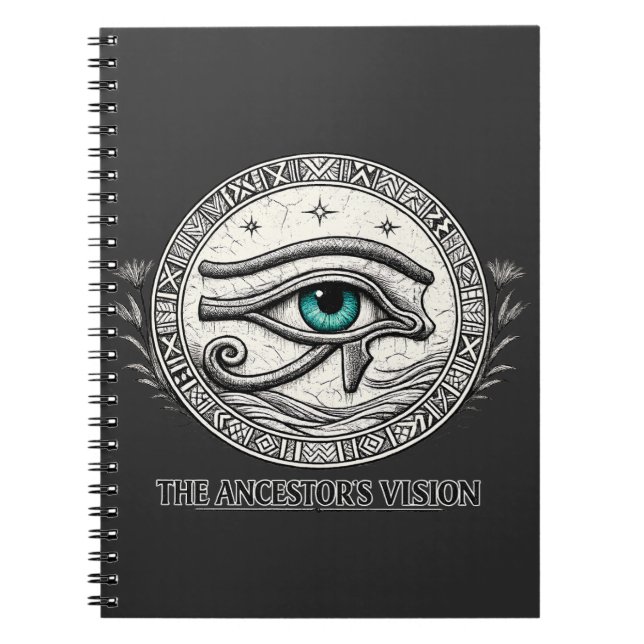 Förfaderns Vision | Horus öga  Anteckningsbok (Framsidan)