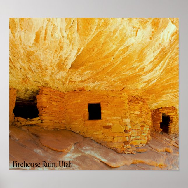 Förfall i brandhus poster (Framsidan)