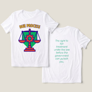 Förfallande Processaa: Rättvisa i balans T Shirt