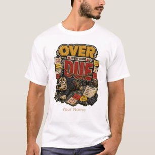 Förfallen Personlig Rolig Kontors-T-Shirt T Shirt