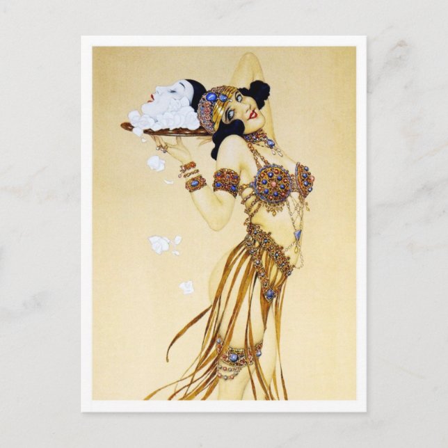 Förfaller från Pierrot's Kärlek Series Vykort (Framsida)