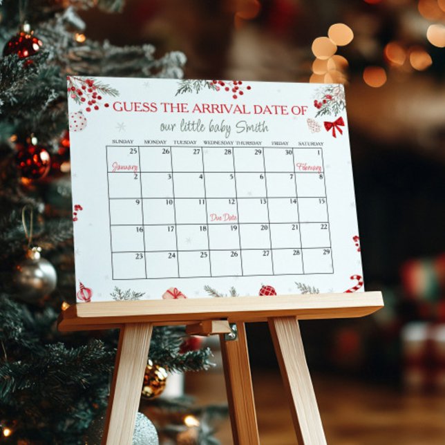 Förfallodatumkalender för spädbarn poster (Skapare uppladdad)