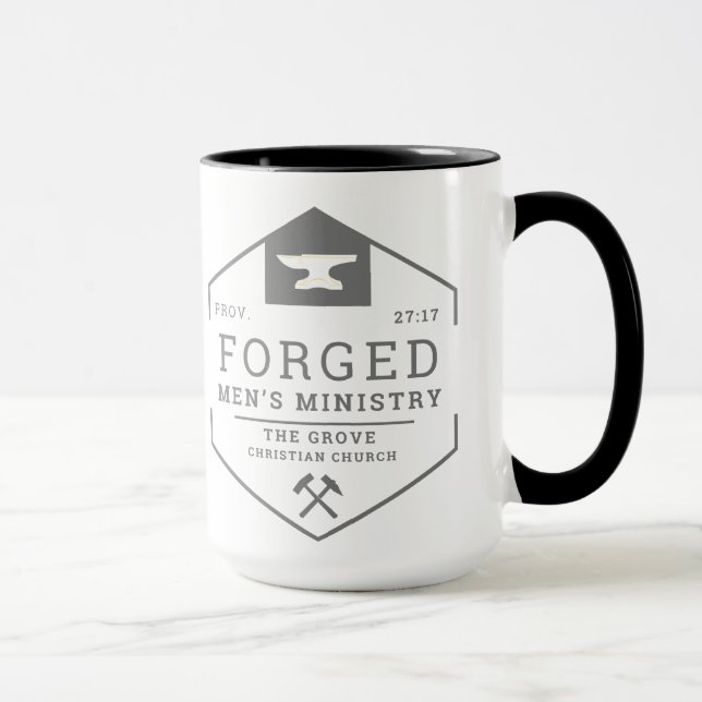 Förfalskad Manar Mission-kaffe Mugg (Höger)