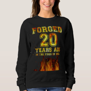 Förfalskade för 20 år sedan i helvetets eldar t shirt