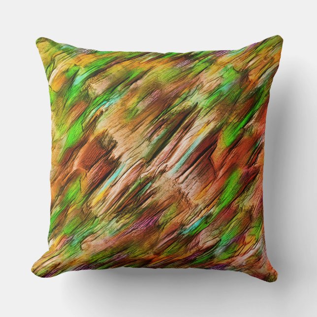 Förfalskat stalaktiskt eller bildat lagrar förstör kudde (Framsida)