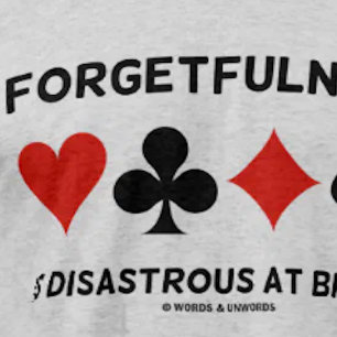Förfalskning är katastrofalt vid bron (Card Kostym T Shirt